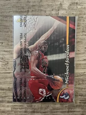 1998-99 Topps Finest Michael Jordan W/ Coating #81 • $28.97