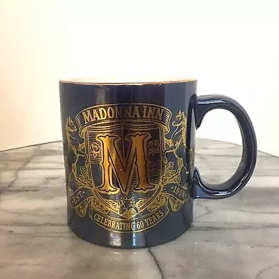 Madonna Inn Ceramic Coffee Mug 60th Anniversary San Luis Obispo California • £17.36