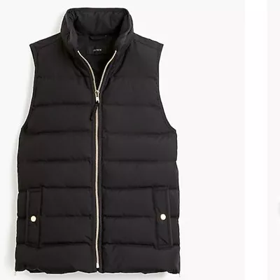 J. CREW Black Quilted Puffer Vest Size XXS | Black • $5.80