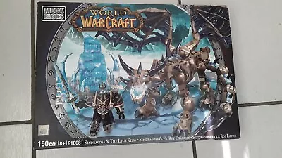 Mega Bloks World Of Warcraft Sindragosa & The Licht King SEALED NEW • $59.99