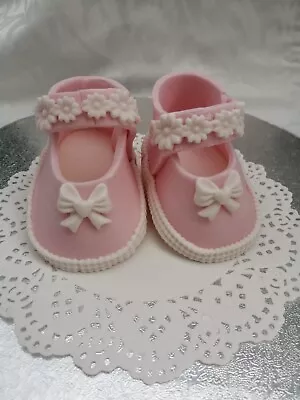 Edible Fondant Baby Shoes  • £14