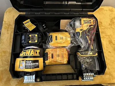 DeWalt 18V XR Brushless Impact Driver Set With 2x2ah Batteries • £130