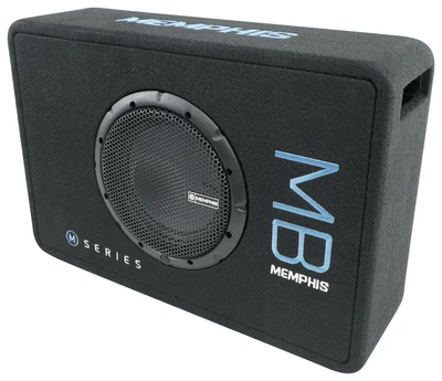 $174.95 • Buy Memphis MBE8S2 8  350w RMS Loaded Car Subwoofer In Ported Sub Enclosure Box