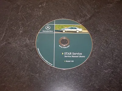 1997 1998 1999 Mercedes Benz S320 S420 S500 S600 Service Repair Manual DVD • $196