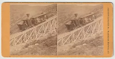 Jacob's Ladder - Mt Washington Railway Train - White Mountains - Franklin White • $14.95