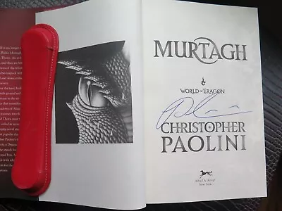 SIGNED By Christopher Paolini | MURTAGH | 1st Edition 1st Printing | Eragon • $67.95