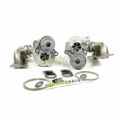 TD04-19T V4-2 Billet 6+6 9 Blades Twin Turbo For BMW N54 135i 535i Z4 535xi 3.0L • $1315.99