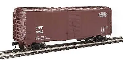 HO SCALE - WALTHERS Mainline 910-1338 ILLINOIS TERMINAL 40' AAR 1944 Boxcar • $54.40