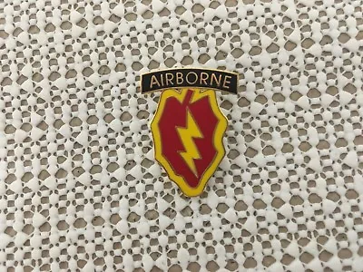 Us Army 25th Infantry Division Airborne Hat Pin • $8.90