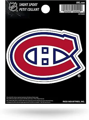 Montreal Canadiens 3 Inch Sticker Decal Flat Vinyl Full Adhesive Backing • $8.79