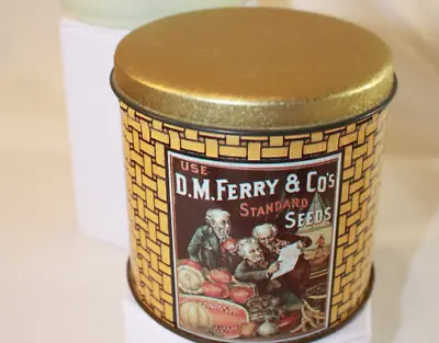 Vintage Ferry-Morse Seed Co Seed Kitchen Tin • $11.95