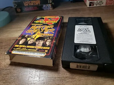 Helter Skelter Murders VHS Horror Tape Cult Charles Manson Hollywood Noir • $26.46