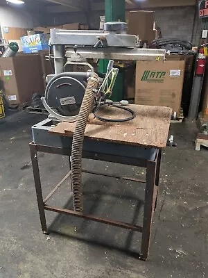 $450 • Buy Rockwell Delta 12  Radial Arm Saw Woodworking Cutting 115/230V 1PH 1HP CAN SHIP