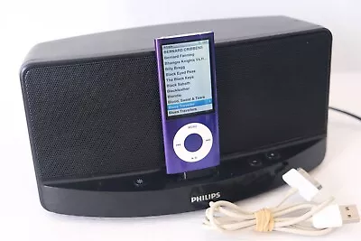 Apple IPod Nano 5th Generation Model A1320 8GB - With Philips Dock Speaker • $61.60