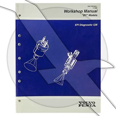 Volvo Penta 1998 EFI Diagnostic For GM Engine Factory Repair Service Shop Manual • $22.99