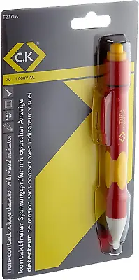 C.K Tools Non-Contact Voltage Detector With Visual IndicatorRed • £17.18