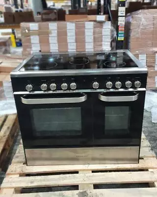 Refurbished Kenwood Range Cooker Ck408ss Black Freestanding • £499.99