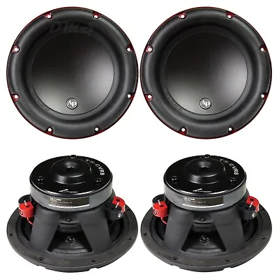 (4) Audiopipe TS-CVR8 | 8 Inch 350W DVC 4 Ohm Car Audio Subwoofers | TSCVR8 • $155.95