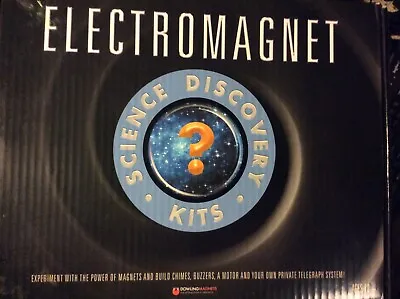 Electromagnet Science Discovery Kit 6 Projects An 6 Experiments • $25