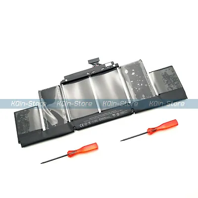 Genuine A1417 Battery For Apple MacBook Pro 15  Inch A1398 Mid 2012 Early 2013 • $52.59