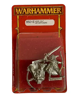$28.95 • Buy Warhammer 8501E Wood Elf Waywatchers OOP RARE UNPUNCHED Citadel Miniatures New