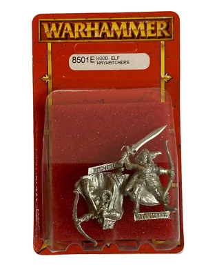 $28.95 • Buy Warhammer 8501E Wood Elf Waywatchers OOP RARE UNPUNCHED Citadel Miniatures New
