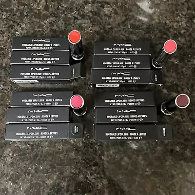 MAC HUGGABLE LIPCOLOUR * Lot Of 12 * READ *  NEW • $99