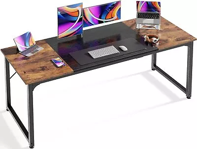Computer Desk 63 Inch Office Desk Gaming Desk With Storage • $109.99