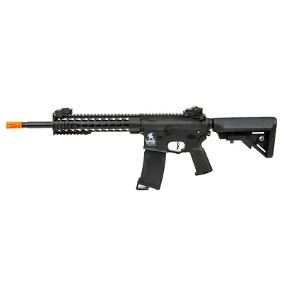 LANCER TACTICAL Gen3 10in Keymod Airsoft M4 Carbine Black AEG Rifle (LT-19B-G3) • $230