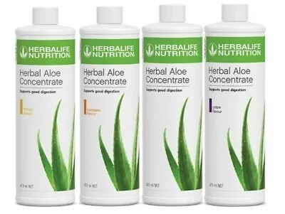 3 Pack Herbalife Herbal Aloe Concentrate (4 Flavors) 473ml - Promotion • $199