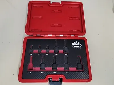 Mac Tools # Spt10rbrt 9 Piece Advanced R.b.r.t. Impact Star Torx Driver Set • $159.98