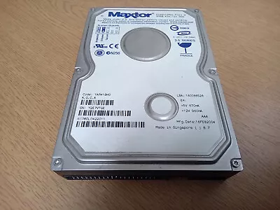 £12.50 • Buy Maxtor DiamondMax Plus 9 ATA/133  80 GB IDE / PATA - 3.5  Hard Drive