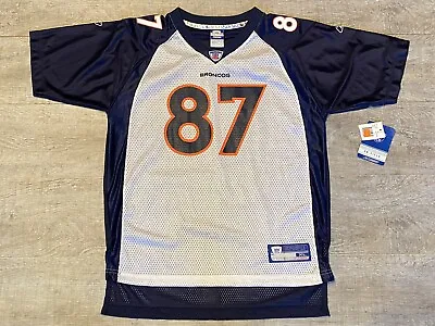 Reebok Denver Broncos Ed McCaffrey NFL Football Jersey Youth XL 18-20 NWT New • $50