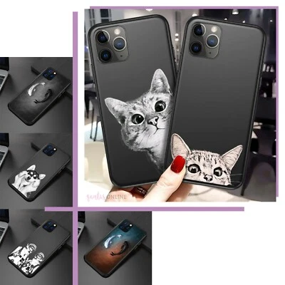 $15.39 • Buy Funny Cat Animal Soft Case Cover For IPhone 14 PLUS PRO MAX 13 12 11 X SE 2020