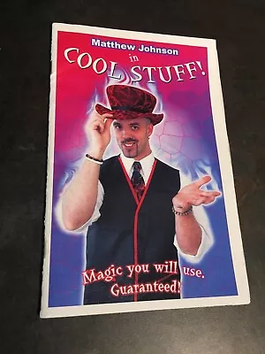 $4.87 • Buy (Z)Magic Trick Book Cool Stuff By Matthew Johnson