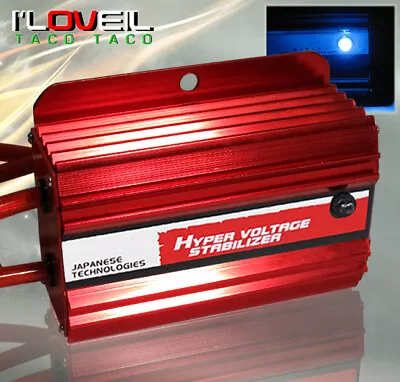 Red Battery Voltage Ecu Stabilizer System For 240Sx S13/S14/S15 Sr20 Red • $10.99