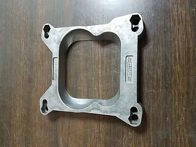 Aluminum 4 BBL. Carb Adapter Plate Holley To GM Quadra-Jet Intake Spread Bore #2 • $9.99