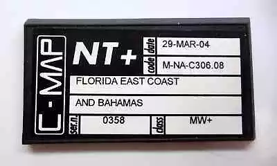 C-Map C-Card NT+ Florida East Coast And Bahamas M-NA-C306.08 - Mar 04 - Tested • $74.99