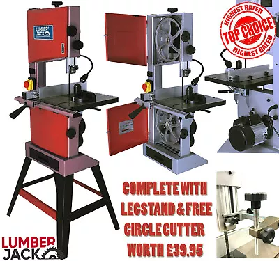 £349.99 • Buy Lumberjack 10” Woodworking Bandsaw Professional Cast Table Solid Fence & Blade  