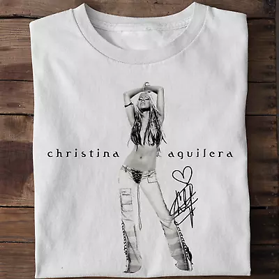 $20.89 • Buy New Christina Aguilera Gift For Fan White S-2345XL Men Tee Shirt TMD163