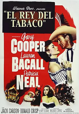 Bright Leaf (1950) [DVD] Gary Cooper Lauren Bacall Patricia Neal Michael Curtiz • £7.95