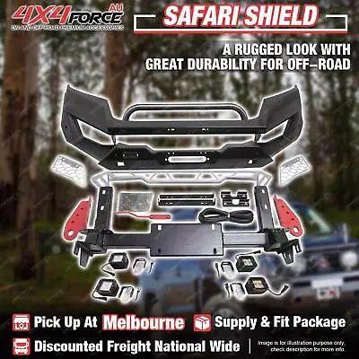 Safari Shield Front Bull Bar U Loop For Nissan Navara NP300 2021-On MEL Stock • $1250
