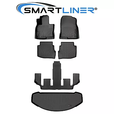SMARTLINER 3 Row Floor Mats & Cargo Liner Behind 3rd Row For 2020-2024 Mazda CX- • $281.82