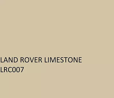 LAND ROVER LIMESTONE LRC007 Machinery Equipment Enamel Gloss PAINT • £8.70