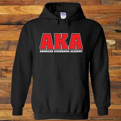 AKA American Kickboxing Academy MMA Gym Logo Black Hoodie Sweatshirt S To 3XL • $34.99