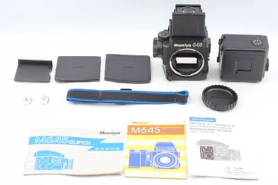 [N MINT]  Mamiya M645 Super Waist Level Finder Film Camera 120 Back From JAPAN   • $569.99