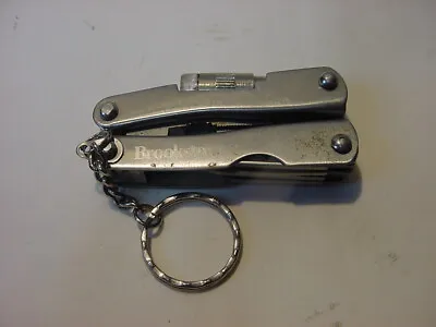 Brookstone Pocket Knife Multi Tool Flashlight • $16