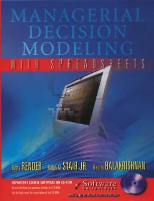 Managerial Decision Modeling With S... Balakrishnan N • £8.99