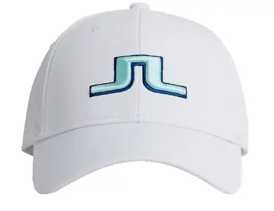 New J. Lindeberg Angus Golf Cap White  With Adjustable Strap  One Size FREE SHIP • $35