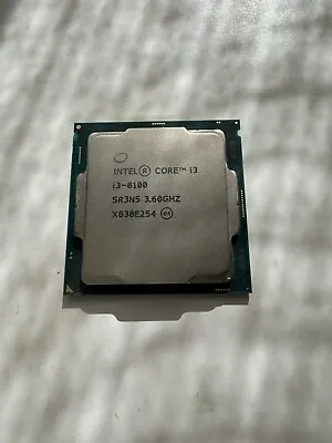 Intel Core I3 8100 - 3.60GHz BX80684I38100 Processor • $49